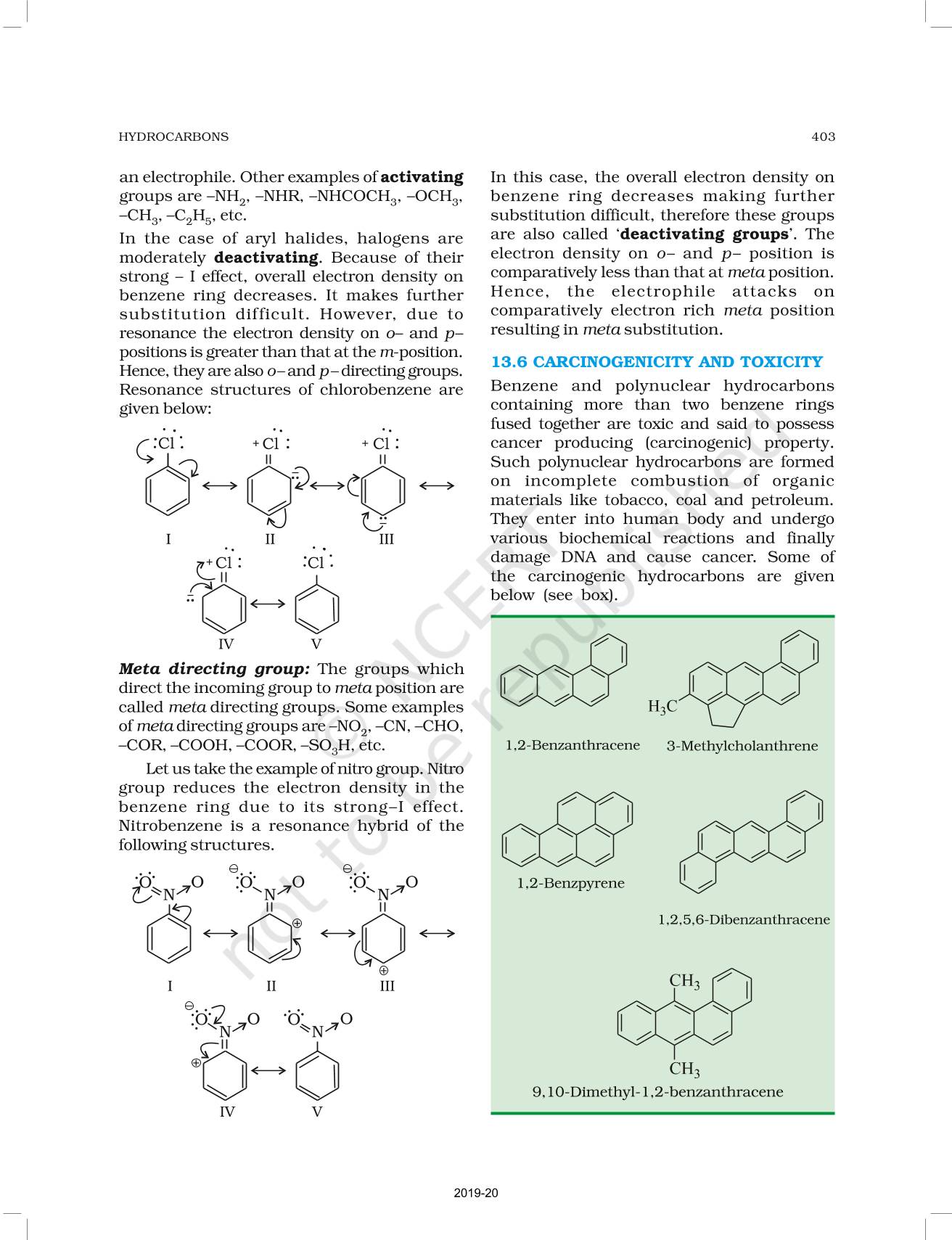 Hydrocarbons - NCERT Book Of Class 11 Chemistry Part II